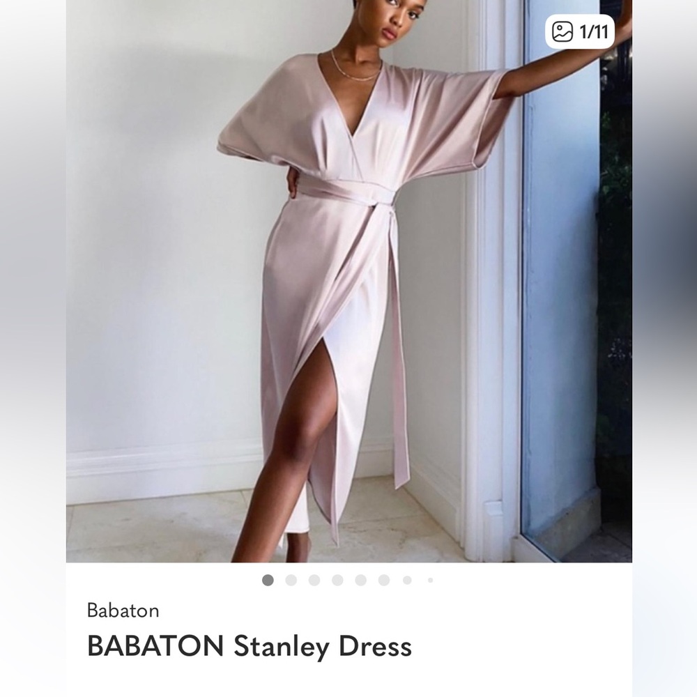 BABATON Stanley Midi Dress Size 4 - Picture 3 of 5